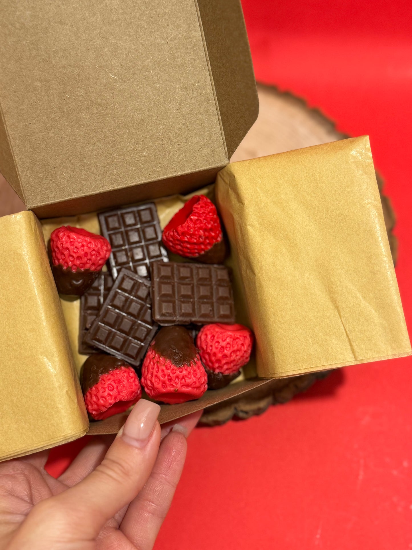WAX MELT STRAWBERRY TEMPTATION