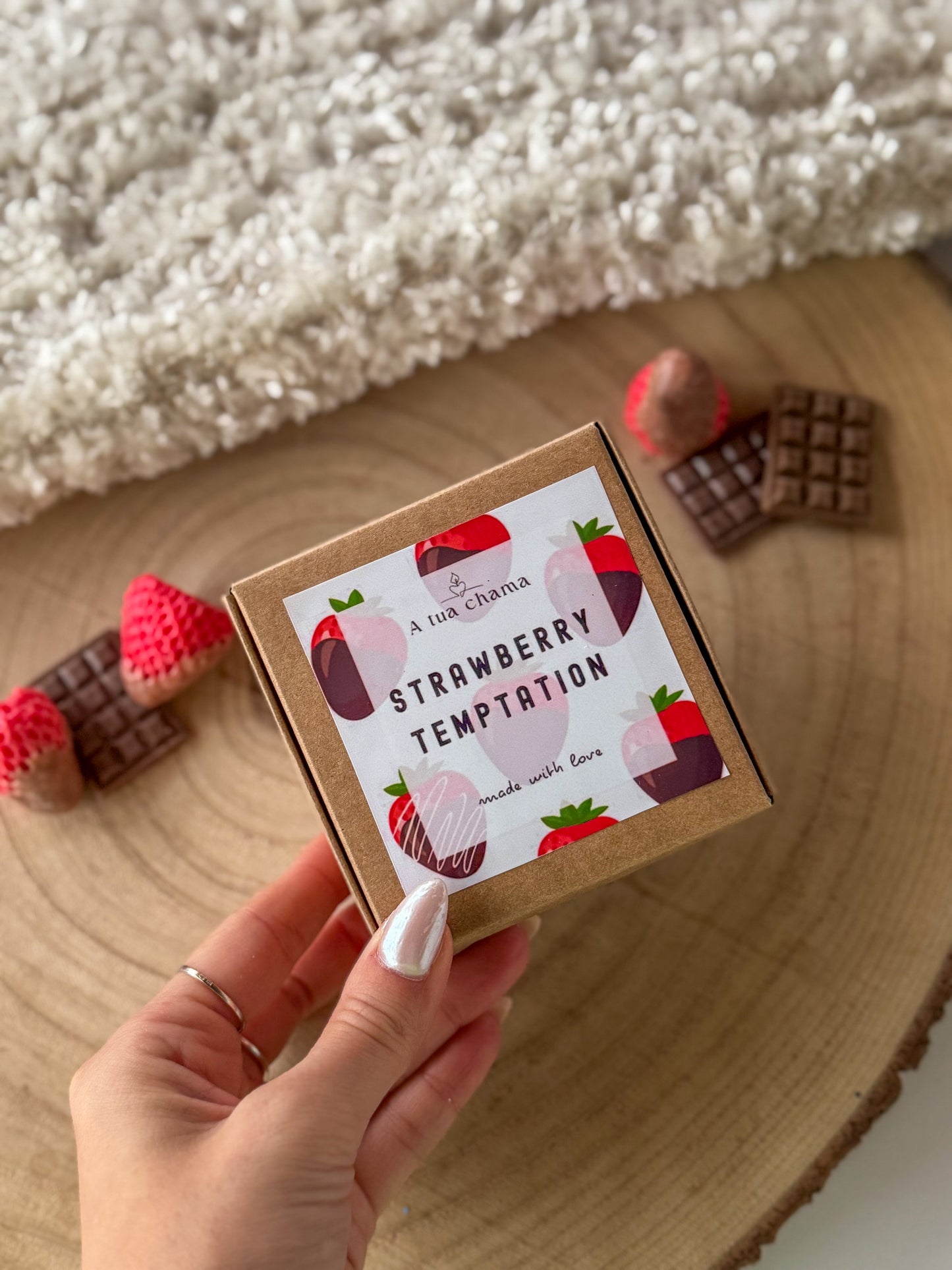 WAX MELT STRAWBERRY TEMPTATION