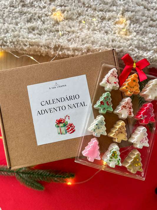 CALENDÁRIO ADVENTO WAX MELTS DE NATAL