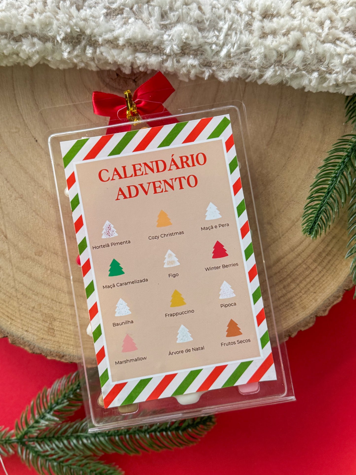 CALENDÁRIO ADVENTO WAX MELTS DE NATAL
